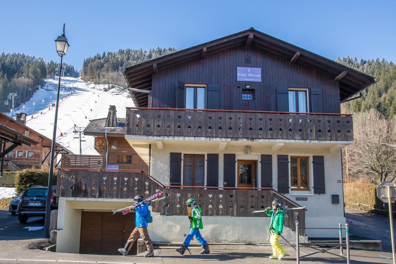 Simply Morzine - Chalet Coeur De Morzine Eksteriør billede
